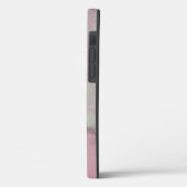 Coques Case-Mate iPhone Rustique gris rose Mallow Abstrait Art Nr42 Monogr (Verso / Gauche)