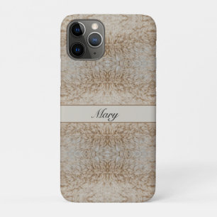 Case-Mate iPhone Case Rustique Luxe Texture de laine de mouton psychéd