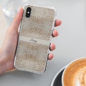 Coques Case-Mate iPhone Rustique Luxe | Texture de laine de mouton psychéd