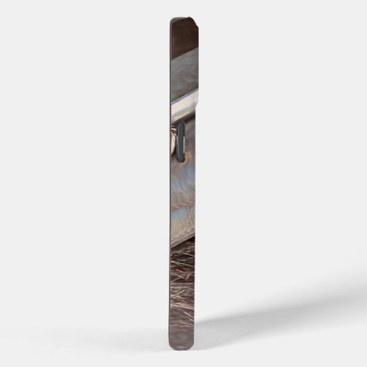 Coques Case-Mate iPhone Rustique Pays Brown Cheval de l'Ouest (Verso / Droite)