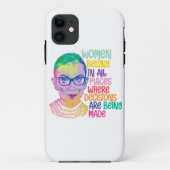 Coques Case-Mate iPhone Ruth Bader Ginsburg Femmes Dans Tous Les Endroits (Dos)