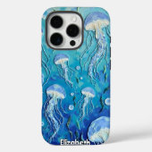 Coques Case-Mate iPhone Rythmes océaniques : Déchets de méduses (Verso)