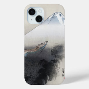Coque Pour iPhone 15 Ryu Shoten : Dragon éblouissant sur Fuji, Japon