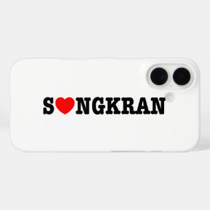 Coques iPhone 16 S❤NGKRAN ~ Chanson du cœur (amour) Songkran