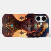 Coques Case-Mate iPhone Sa Majesté royale au coucher du soleil (Verso (horizontal))