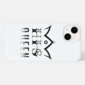 Coques Case-Mate iPhone Sa Reine (Verso (horizontal))