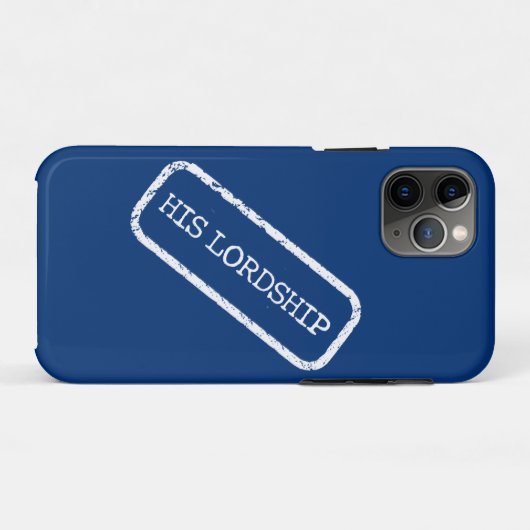 COQUES Case-Mate iPhone "SA SEIGNEUR" (Dos (Horizontal))