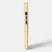 Coques Case-Mate iPhone Sable de bananier jaune (Verso / Gauche)