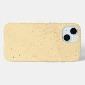 Coques Case-Mate iPhone Sable de bananier jaune (Verso (horizontal))