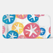 Coques Case-Mate iPhone Sable Dollar Jaune Rouge Bleu Motif (Verso (horizontal))