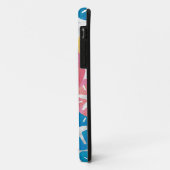 Coques Case-Mate iPhone Sable Dollar Jaune Rouge Bleu Motif (Dos/Gauche)
