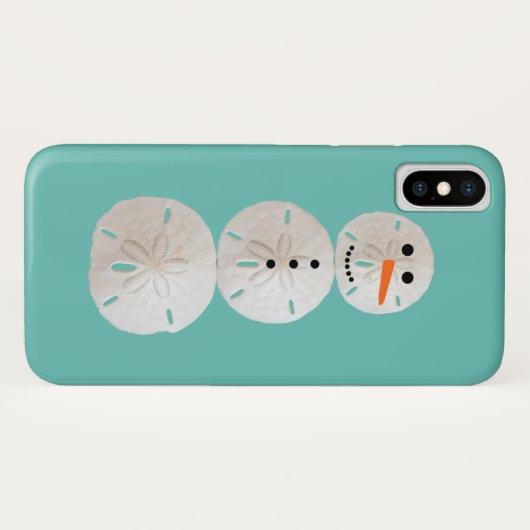 Coques Case-Mate iPhone Sable Dollar Snowman (Dos (Horizontal))