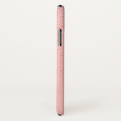 Coques Case-Mate iPhone Sable rose (Dos/Droite)