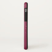 Coques Case-Mate iPhone Sable rose chaud (Dos/Gauche)