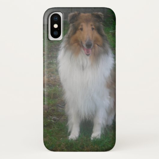 Coques Case-Mate iPhone Sable Rough Collie (Dos)