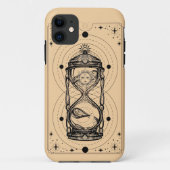 Coques Case-Mate iPhone Sable sablonneux temps soleil lune carte tarot (Dos)