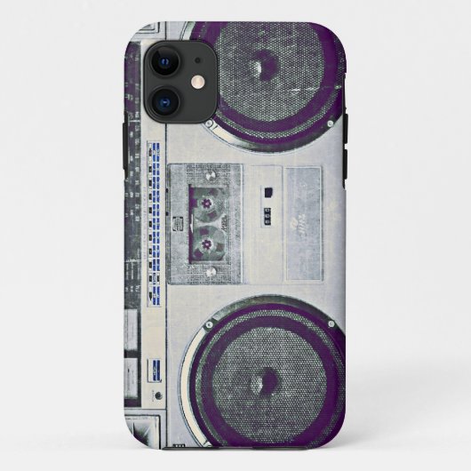 Coques Case-Mate iPhone sableuse de ghetto des années 80 (Dos)