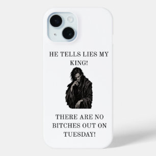 Coque Pour iPhone 15 Sabotage du conseiller corrompu Roi Mème médiéval