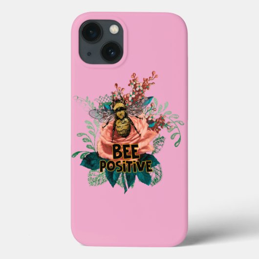 Coques Case-Mate iPhone Sac à ficelle à cordes d'abeille positif (Verso)