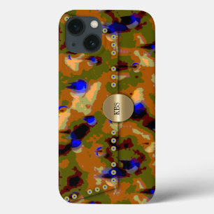 Etui iPhone 13 Sac Clutch Camouflage