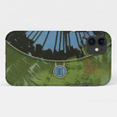 Coques Case-Mate iPhone Sac de soirée tropical (Dos (Horizontal))