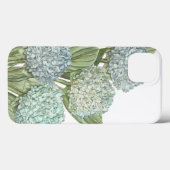 Coques Case-Mate iPhone Sacoche de portefeuille Blue Hydrangea iPhone (Verso (horizontal))