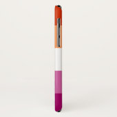 Coques Case-Mate iPhone Sacoche téléphonique de la Fierté lesbienne (Dos/Gauche)