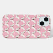 Coques Case-Mate iPhone Sacoche téléphonique Motif rose personnalisée (Verso (horizontal))