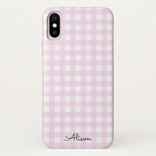 Coques Case-Mate iPhone Sacoche téléphonique personnalisée Pastel Pink En (Dos)