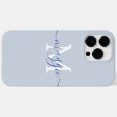 Coques Case-Mate iPhone Sacoche téléphonique personnalisée Pastel Script M (Verso (horizontal))