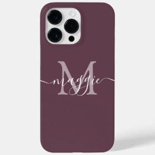 Coque Pour Pour iPhone 14 Pro Max Sacoche téléphonique personnalisée Pastel Script M
