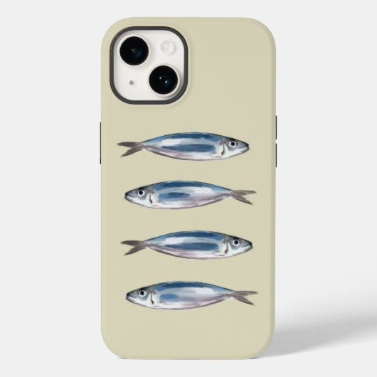 Coques Case-Mate iPhone Sacoche téléphonique Sardines (Verso)