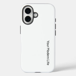 Coques iPhone 16 Sacoche téléphonique simple - Votre vie moderne