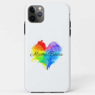 Case-Mate iPhone Case Sacoche téléphonique Splatz Rainbow Heart