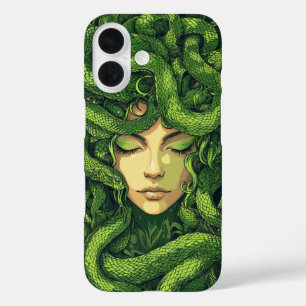 Coques iPhone 16 Sacré appareil téléphonique Mandala Glow