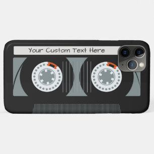 Case-Mate iPhone Case Sacs de téléphone texte personnalisés Retro Casett