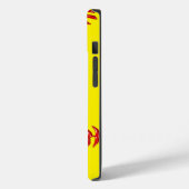 Coques Case-Mate iPhone Sacs téléphoniques personnalisés, Softball, ancien (Verso / Gauche)