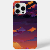 Coques Case-Mate iPhone Sacs téléphoniques Purple Sunset Horizon (Verso)