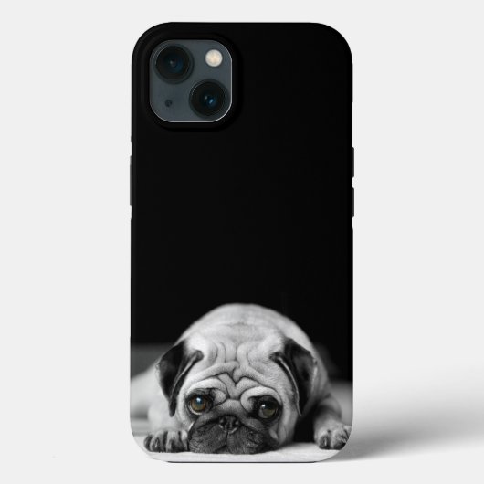 Coques Case-Mate iPhone Sad Pug (Verso)