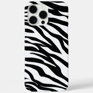 Coques iPhone 16 Pro Max Safari noir et blanc Poster de animal Zebra