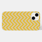 Coques Case-Mate iPhone Saffron Spice Moods Chevrons (Verso (horizontal))