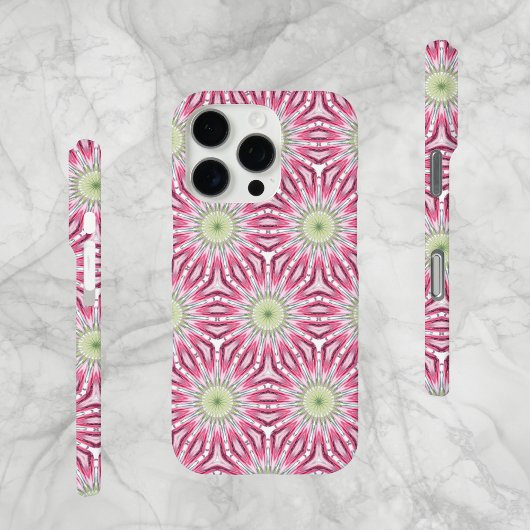 Coques Case-Mate iPhone Sage Abstrait unique moderne et Coque-mat rose