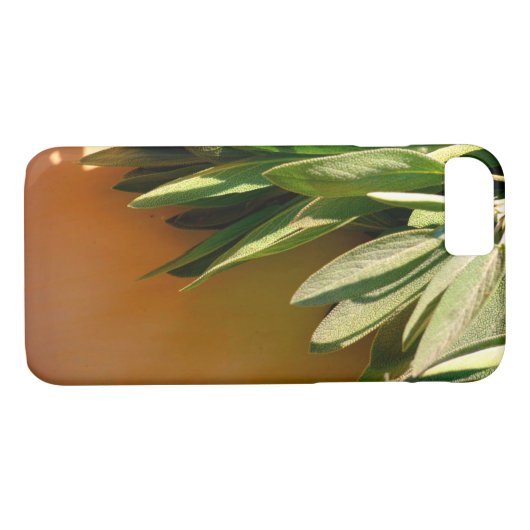 Coques Case-Mate iPhone Sage frais coupé (Dos (Horizontal))