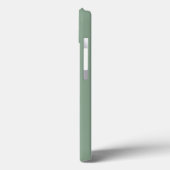 Coques Case-Mate iPhone Sage Green Girl Script Monogramme Nom Moderne (Verso / Gauche)