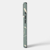 Coques Case-Mate iPhone Sage green hexagon Mom Photo Collage (Verso / Gauche)