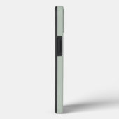 Coques Case-Mate iPhone Sage Green Minimal Moderne Monogramme initial (Verso / Droite)
