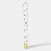 Coques Case-Mate iPhone Sage Green Olive Branch Monogram Name (Verso / Gauche)