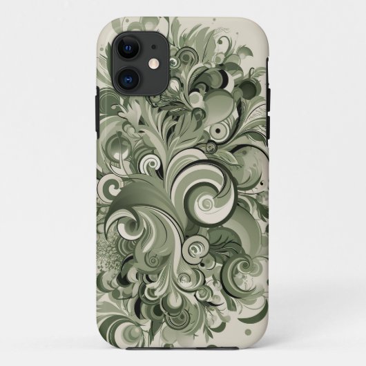 Coques Case-Mate iPhone Sage Sophistiqué (Dos)