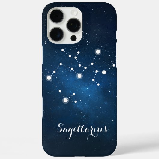 Coques Case-Mate iPhone Sagittaire Symbole zodiaque Constellation (Verso)