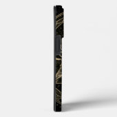 Coques Case-Mate iPhone Sagittaire zodiaque noir or Case-Mate iPhone (Verso / Droite)